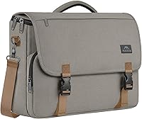 Vista 63 de MATEIN Bolsa tipo mensajero para hombres, mochila escolar para adolescentes, ligera de 17.3 pulgadas, maletín para laptop grande, bolsa cruzada