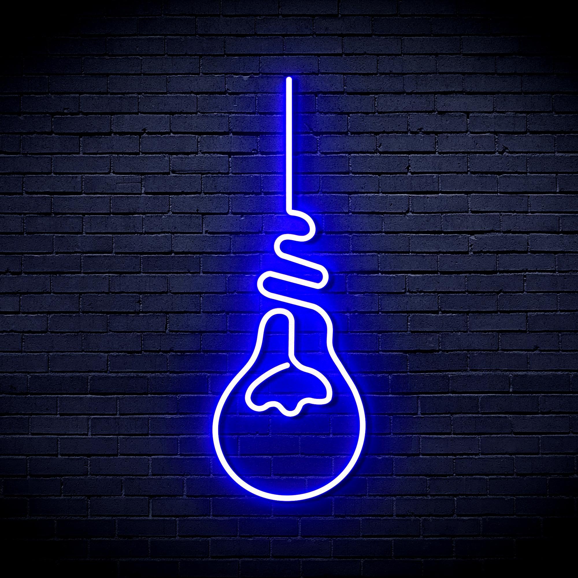 ADVPRO Light Bulb Flex Silicone LED Neon Sign - Blue - st16s53-fnu0064-b โ image 1