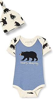Hatley Baby,Clothing,Baby Boys 0-24m,Bodysuits & One-Pieces,Bodysuits Hatley Baby Boys' Bodysuit & Cap Toddler Sleepers