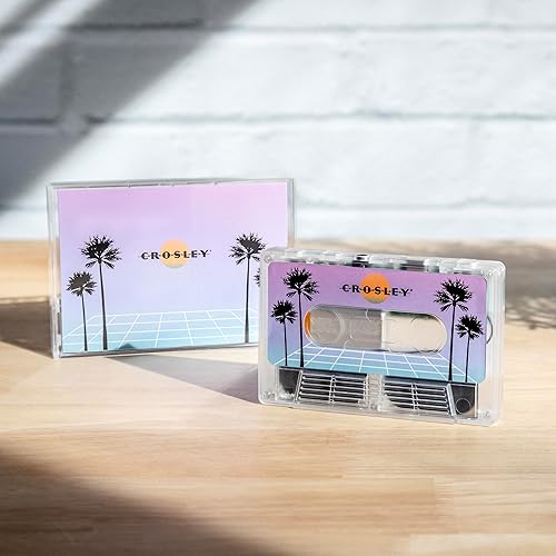 Miniatura 8 de Crosley Altavoz inalámbrico portátil de Bluetooth de la cinta del casete de CR3045TL-VW, Vaporwave translúcido