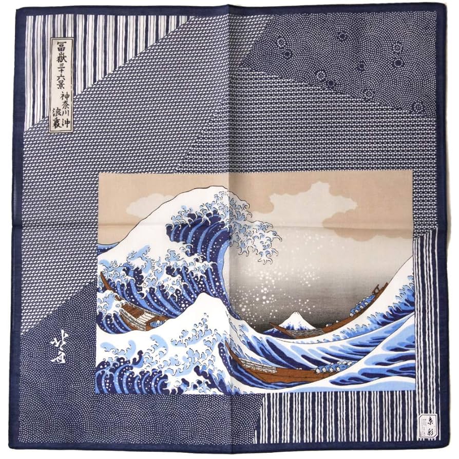 浮世絵 春画ハンカチ 春画」タオルハンカチの通販 ∞ SUZURI
