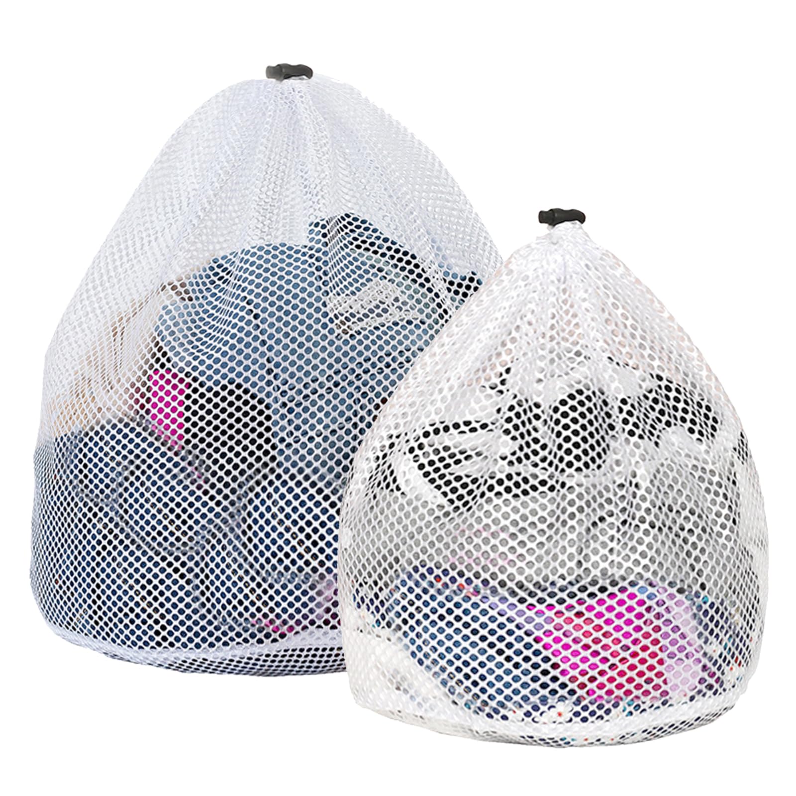 Mesh Laundry Bags for Washing Machine Net Laundry Bag Washing Machine Bags with Drawstring for Delicates 40x50cm 30x40cm