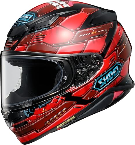 Shoei Casco de moto RF-1400 Fortress de cara completa