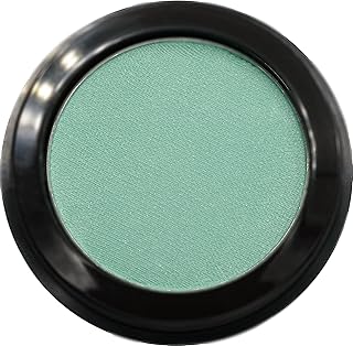 Aloe Matte Turquoise Teal Green Soft Pressed Powder Single Eyeshadow Talc & Paraben Free Vegan No Animal Testing & Cruelty Free