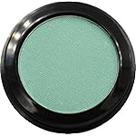 Pure Ziva Aloe Matte Turquoise Teal Green Soft Pressed Powder Single Vegan Eyeshadow; Talc, Paraben & Cruelty Free