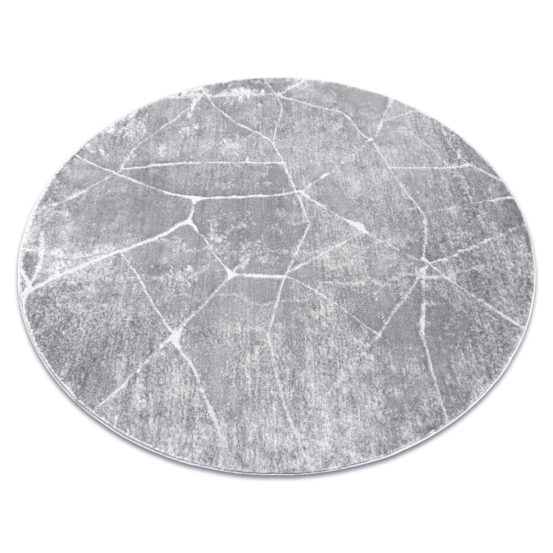 Tapis pour la chambre et le salon MEFE au motif marbre gris pour une ambiance cocooning