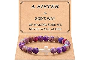 Sister Mothers Day Gift Ideas: Christian Gifts Cross Bracelet