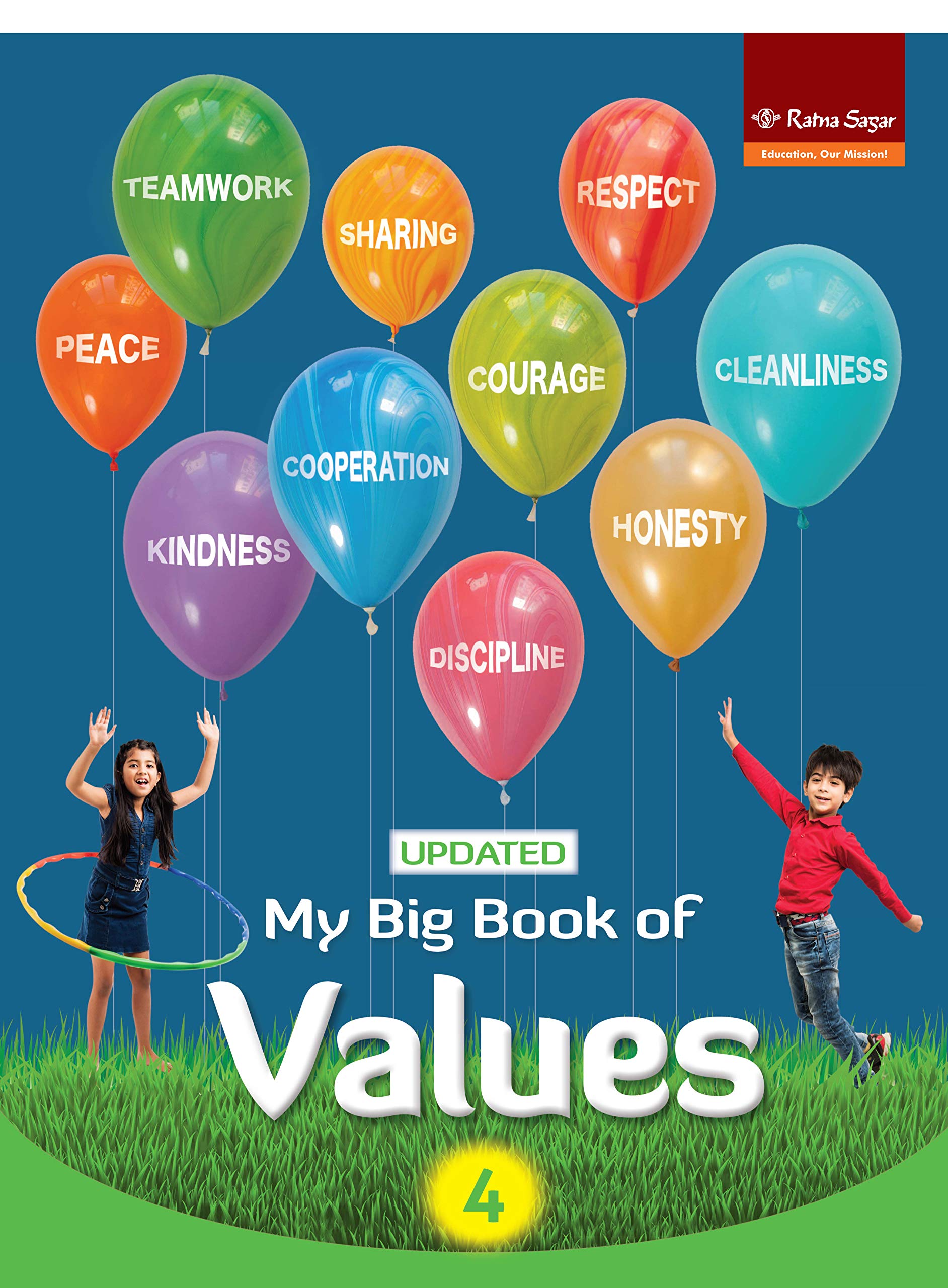 Ratna Sagar Updated My Big Book Of Values 4 - Moral Education Book For Class 4