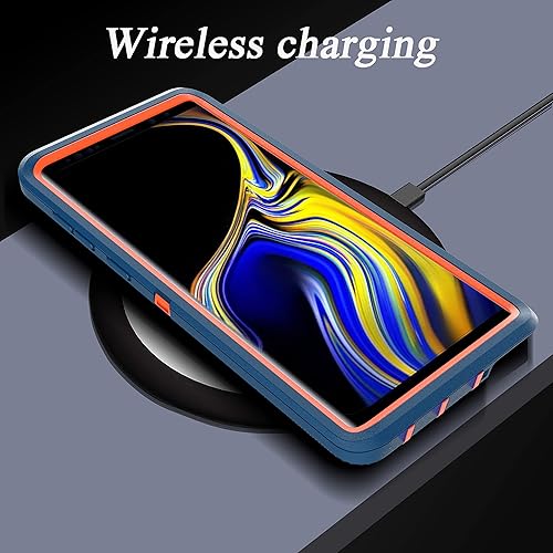 Miniatura 6 de YmhxcY Note 9 - Fundas para Samsung Note 9 con película de TPU flexible autorreparable (paquete de 2) y película protectora de pantalla para el