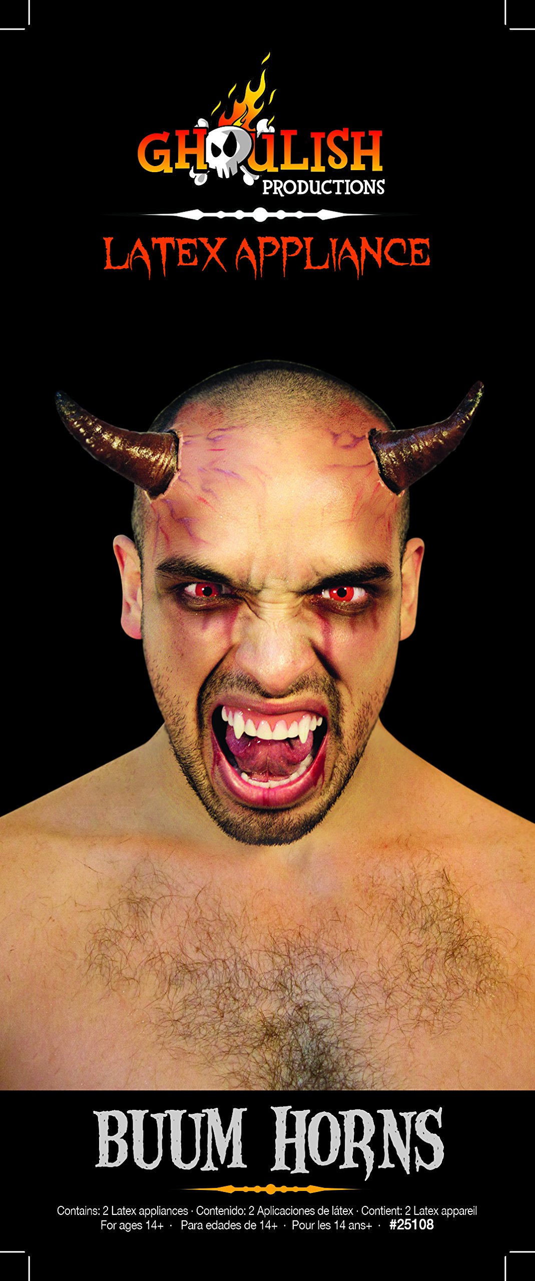 Maquillaje Buum Horns halloween
