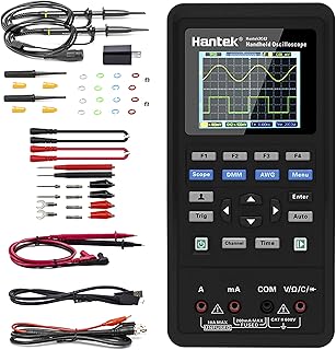 Sponsored Ad - Hantek 2C42 Handheld Oscilloscope Multimeter 2 in 1 Multifunction Tester 2CH+DMM 40MHz Scope