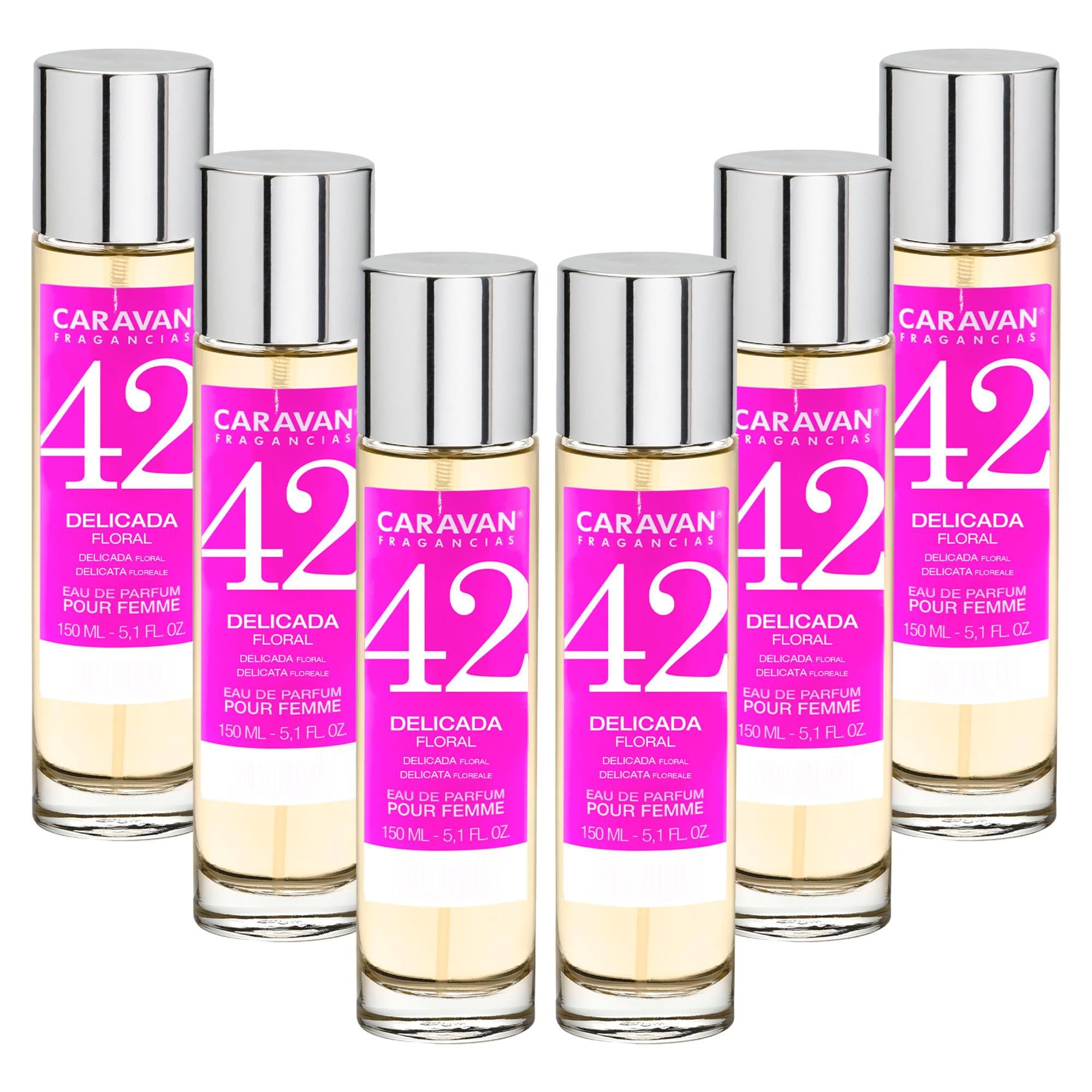 Set de 6x 150ml Caravan perfume de mujer Nº42