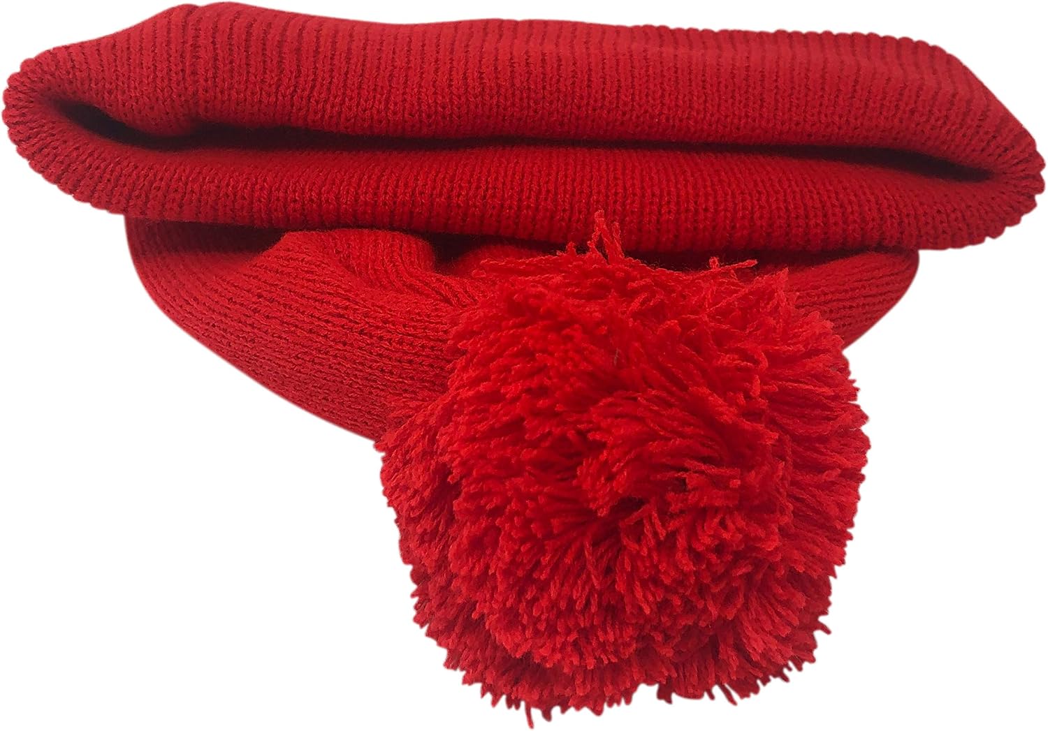 CHAPEAU TRIBE Warm Soft Slouchy Winter Knitted Beanie Hat for Men and Women (Bright Red)