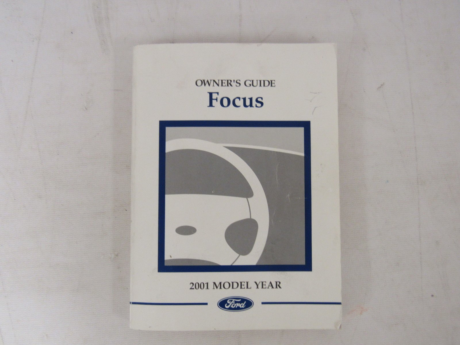 Back cover of the 2001 Ford Focus Owner's Guide
