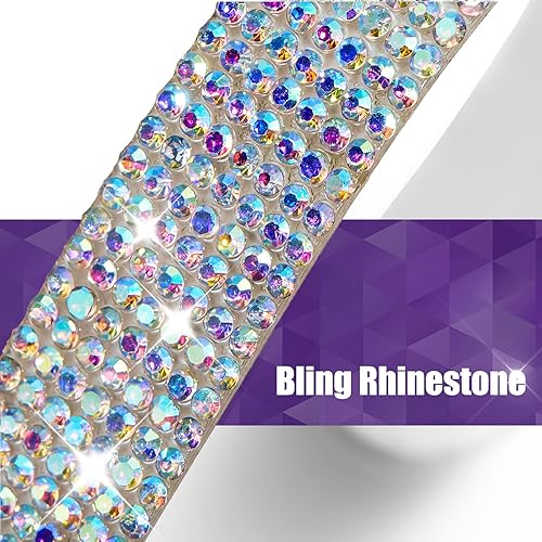 Miniatura 5 de Frienda 10 piezas de accesorios brillantes de automóvil para mujeres, protector de manija de puerta de automóvil, fundas para manijas de puerta para