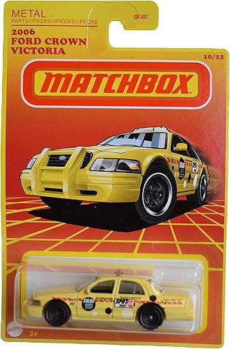Miniatura 1 de Matchbox Ford Crown Victoria 2006, amarillo [10/12]