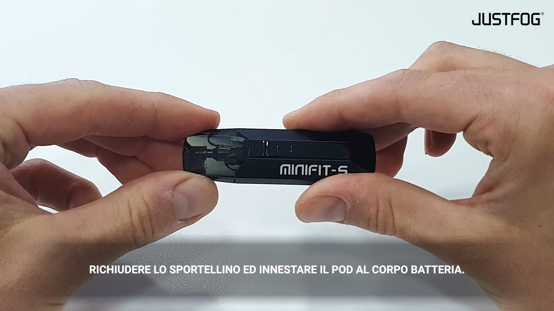 Justfog Sigaretta elettronica MINIFIT-S Pod kit 420 mAh (ARGENTO) Prodotto  senza nicotina : Amazon.it: Elettronica