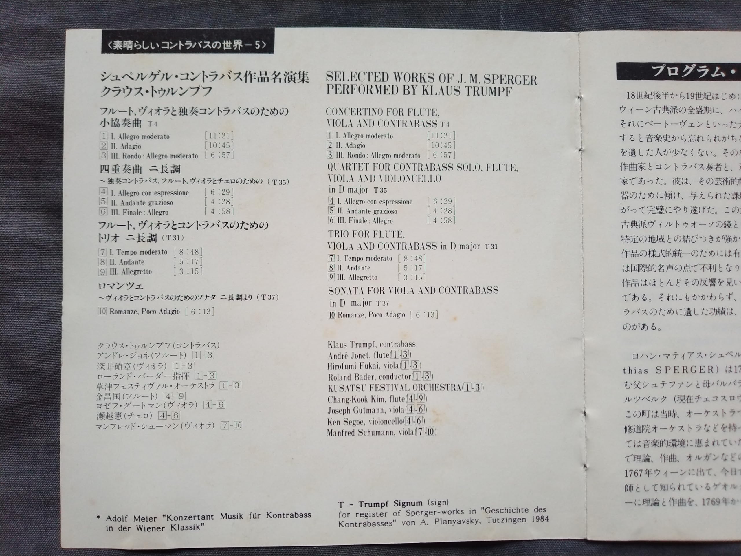Kontrabass World 5