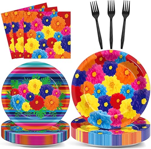 Miniatura 15 de 96 piezas de suministros de fiesta de 2º cumpleaños de autos de carreras, juego de vajilla a cuadros para decoración de mesa rápida, platos