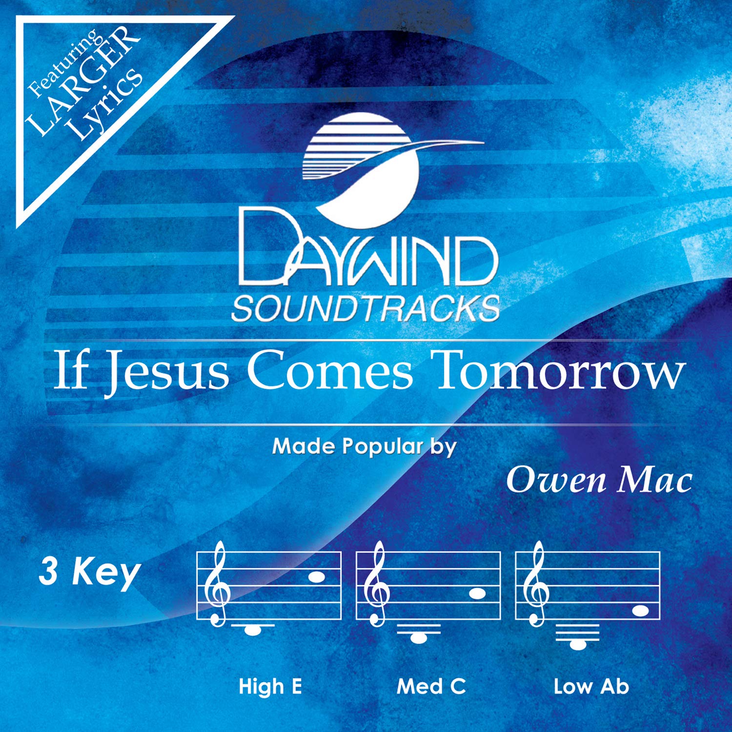If Jesus Comes Tomorrow Accompaniment/Performance Track