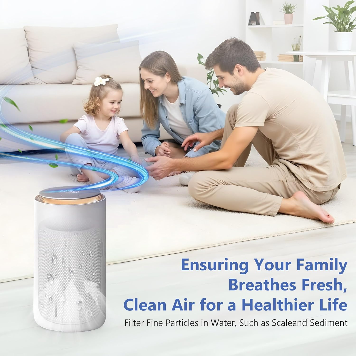 HC-13/03 Humidifier Filter Replacement, Compatible with Provirtec HC-03 HC-13 MistFree Smart Humidifier, Washable, 4-Pack