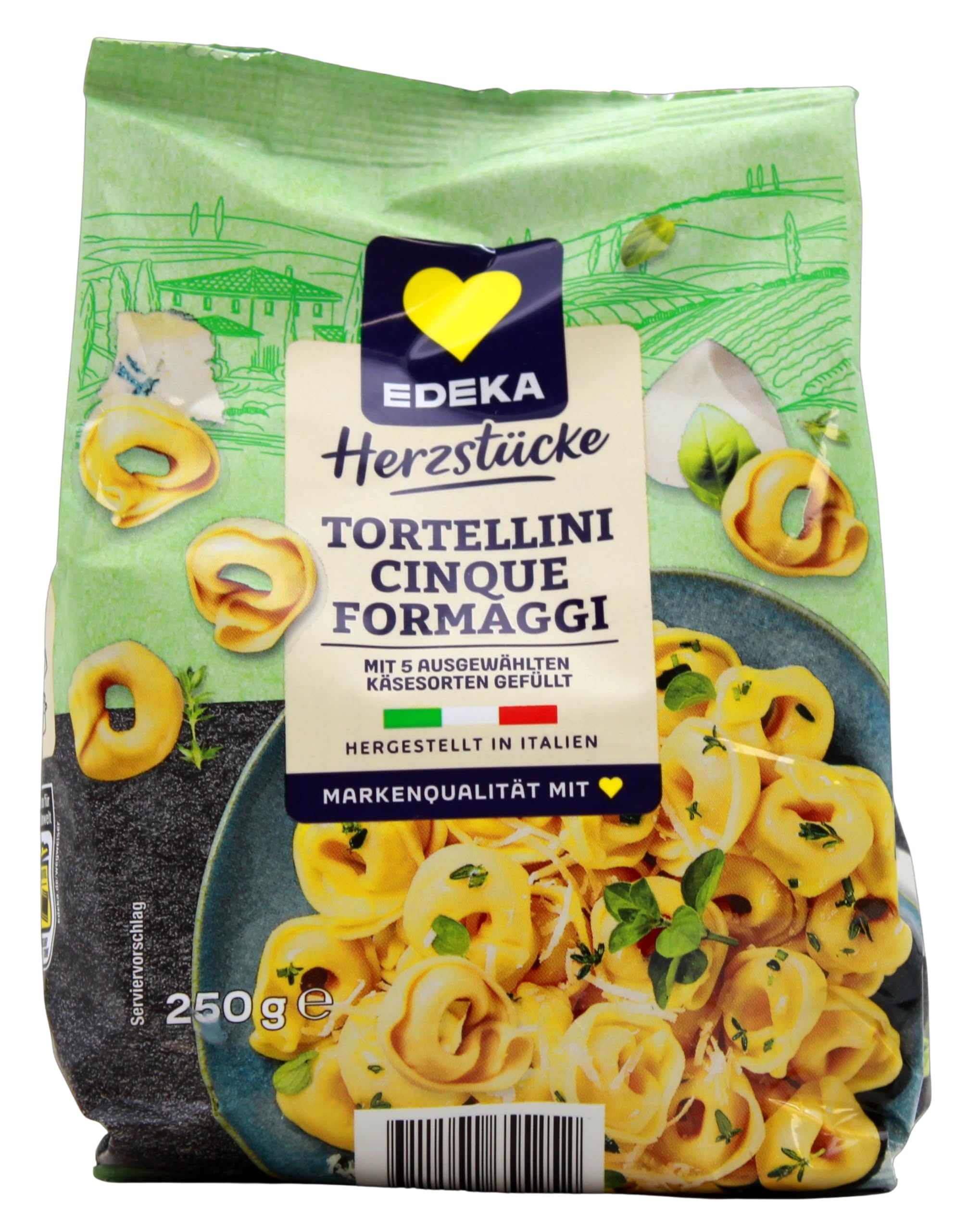 Herzstücke Tortellini Cinque Formaggi, 12er Pack (12 x 250g)