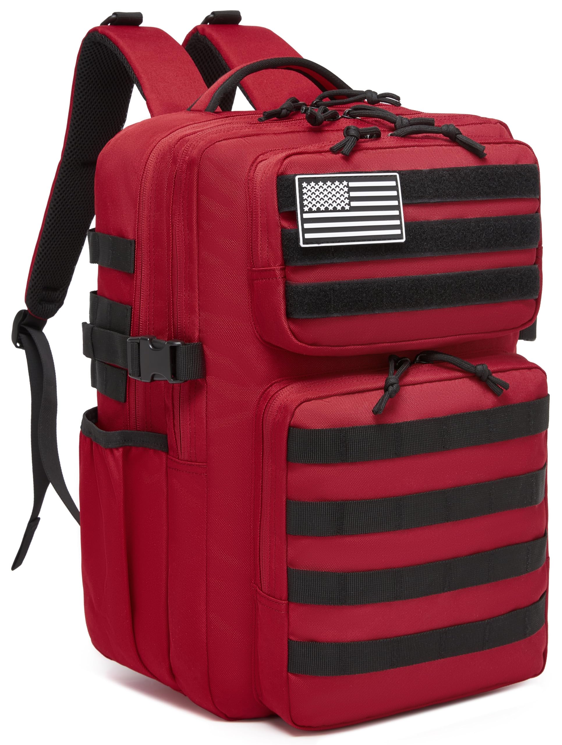 Wotony Military Tactical Backpack for Men, Waterproof Daypack, 3-Day Assault Pack, Molle Bag with Water Bottle Holder, Getaway Solids, 35L โ image 1