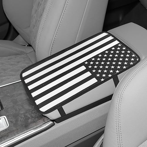 Funda para reposabrazos de consola central, asiento de automóvil para reposabrazos Trippy, 7.5 x 12.6 pulgadas, bonita almohadilla para reposabrazos