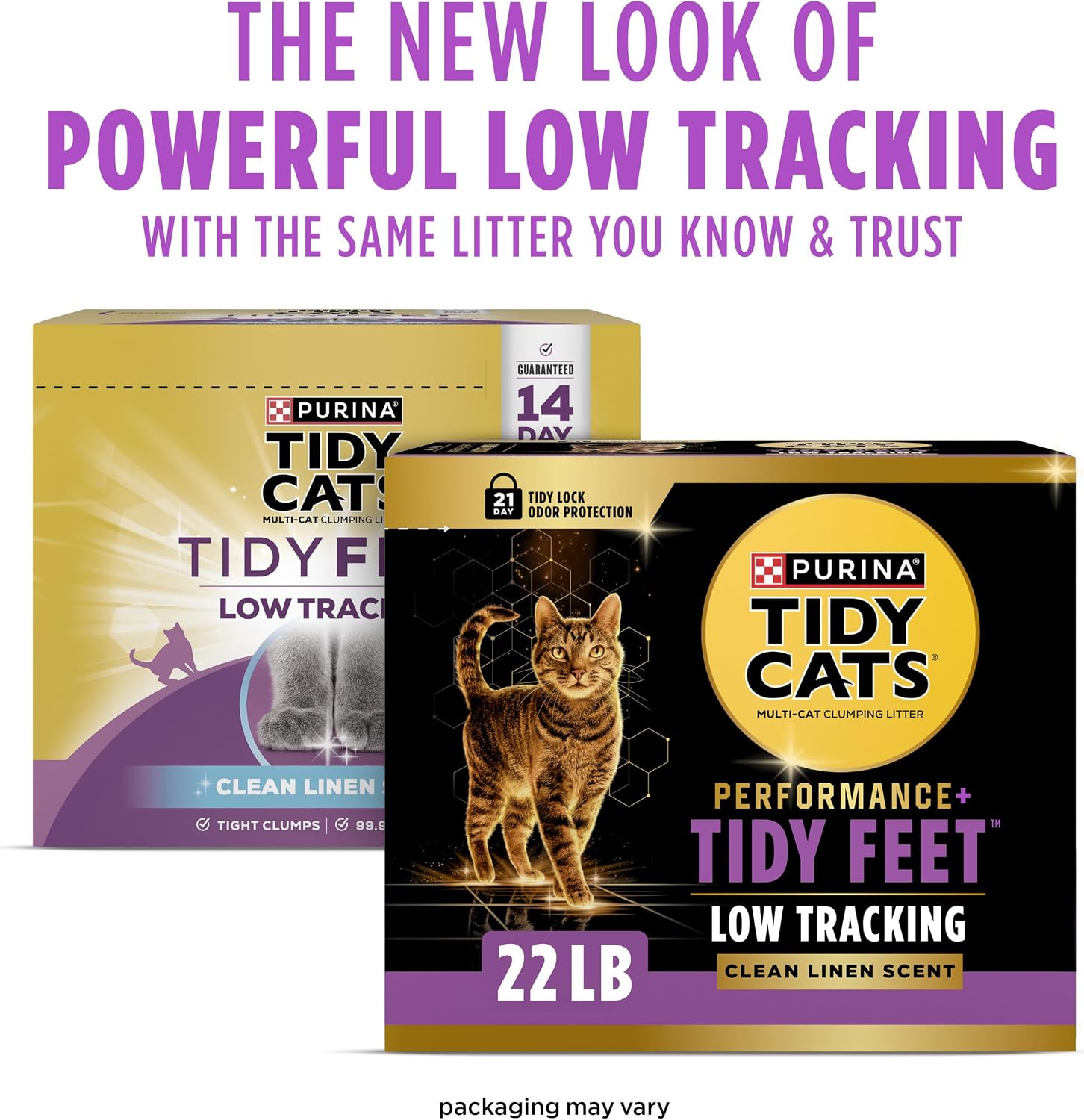Purina Tidy Cats Low Tracking Clumping Cat Litter Unscented 22 lb