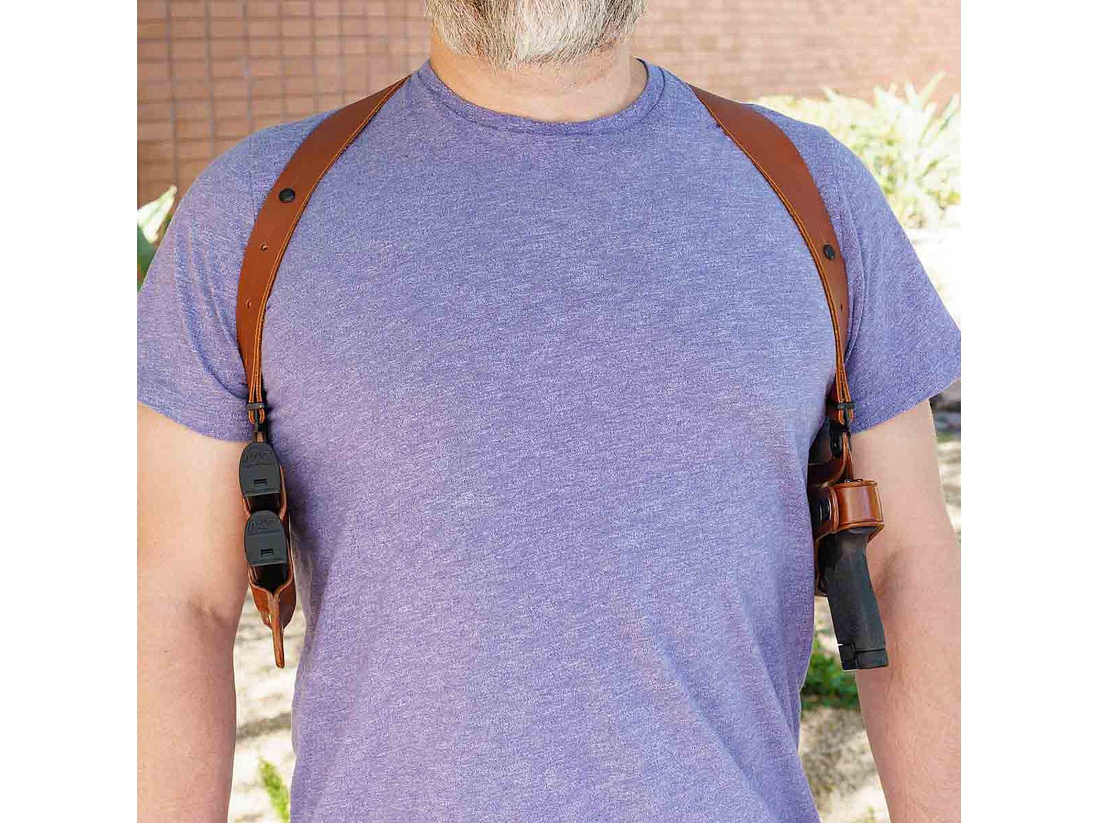 Amazon.com : Galco Miami Classic II Shoulder System (Tan), 4