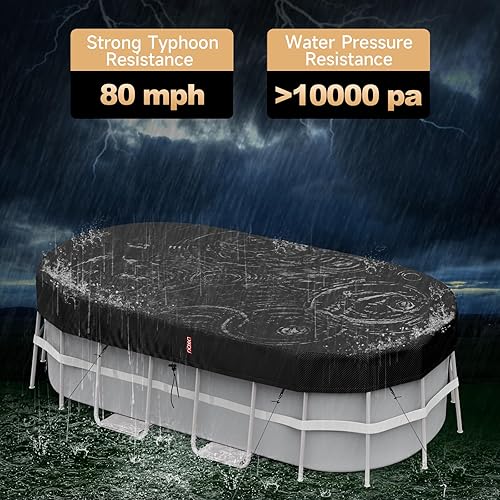 Miniatura 7 de LXKCKJ Protector cuadrado para bañera de hidromasaje, cubiertas de spa al aire libre para bañera de hidromasaje, cubierta de piscina de invierno