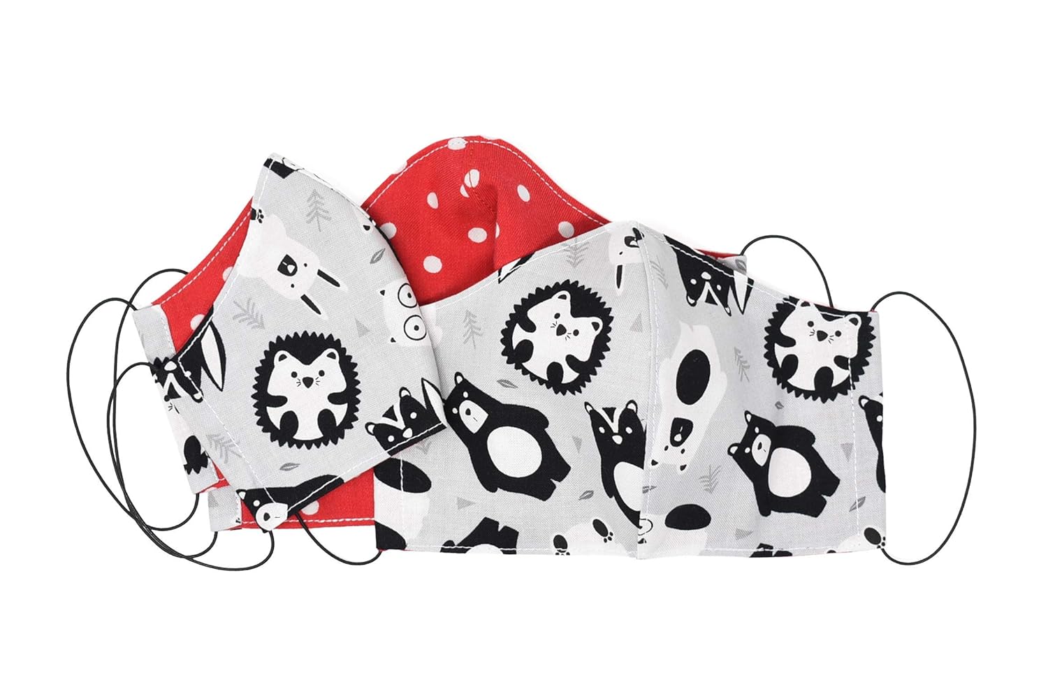 Cotton Face Mask Gift Set For Family L Long Awaited M Xs F Woodland 2 1