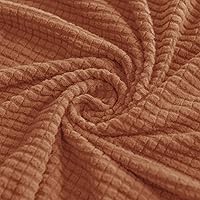 Vista 208 de CHUN YI - Funda elástica para sofá (7 piezas), funda para sofá de 3 plazas con tres respaldos y cojines separados con banda elástica, tela jacquard