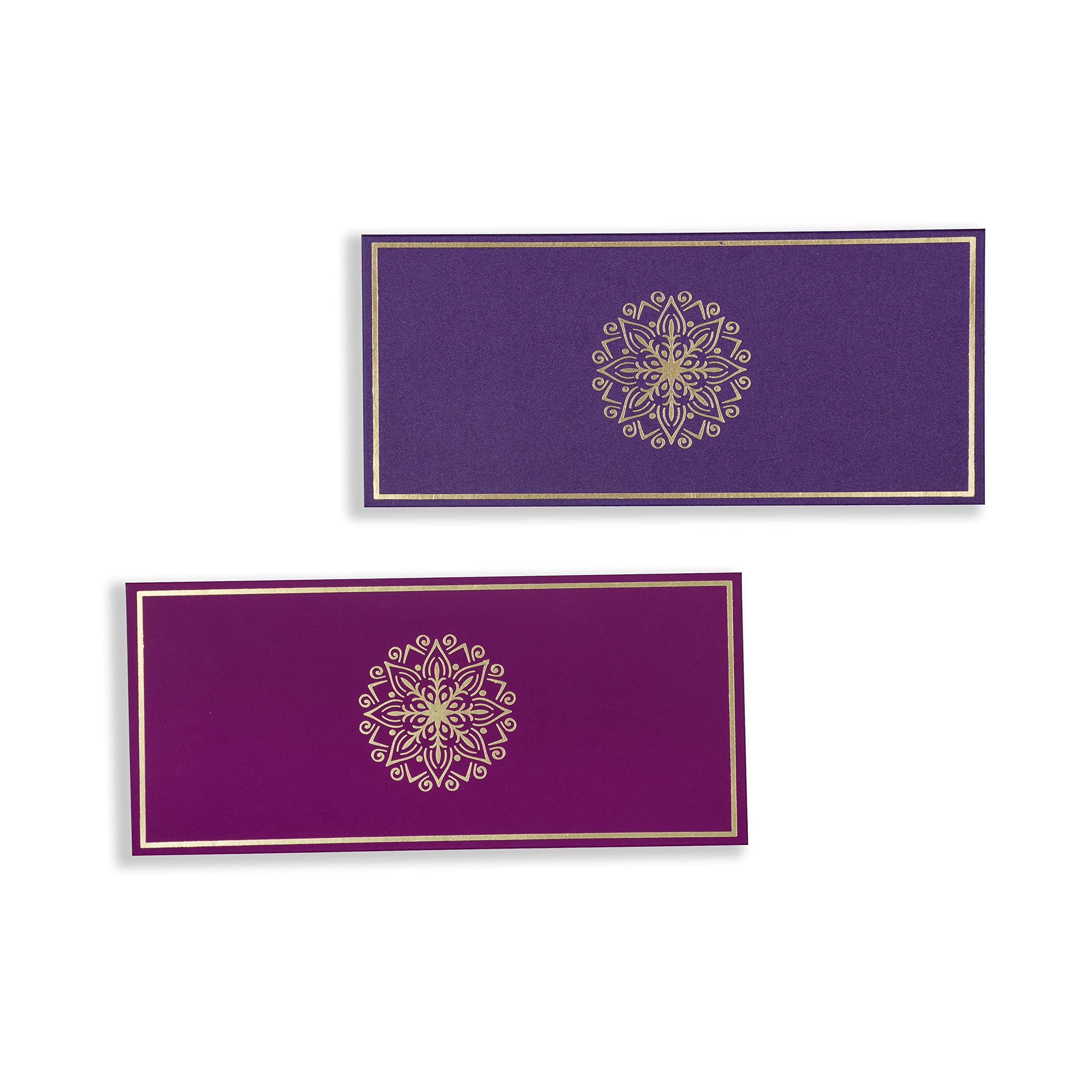 Paper Town Gold Foil Pattern Assorted bright colours 300 gsm Premium gold foil Shagun Envelopes,Money Shagun Cash Envelopes, Sagan Cards for Weddings Birthdays Rakhi Gifting, Diwali gifting-Pack of 12