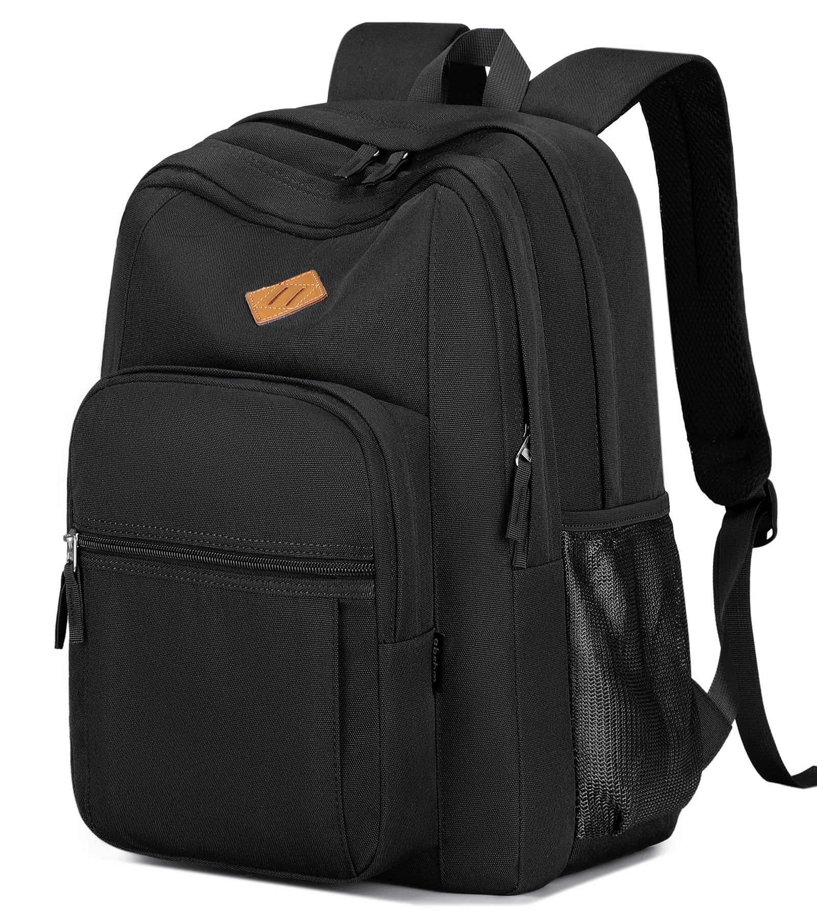 Photo 1 of ***MINOR DAMAGE CUT IN 1 OF PACK STRAPS*** abshoo Classical Basic Womens Travel Backpack For College Men Water Resistant Bookbag (Black)