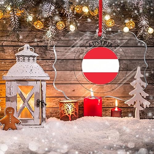 Vista 26 de Bandera de las Bahamas Adorno de árbol de Navidad para Navidad Bandera Nacional de Bahamas Decoración de árbol de Navidad Adorno colgante Adornos