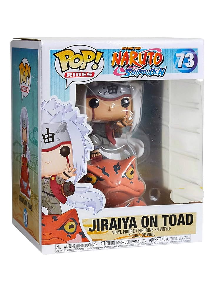 【Funko POP/米国購入/新品】ジライヤ JIRAIYA ON TOAD Amazon.com: Funko POP! Rides: Shonen Jump Naruto Shippuden