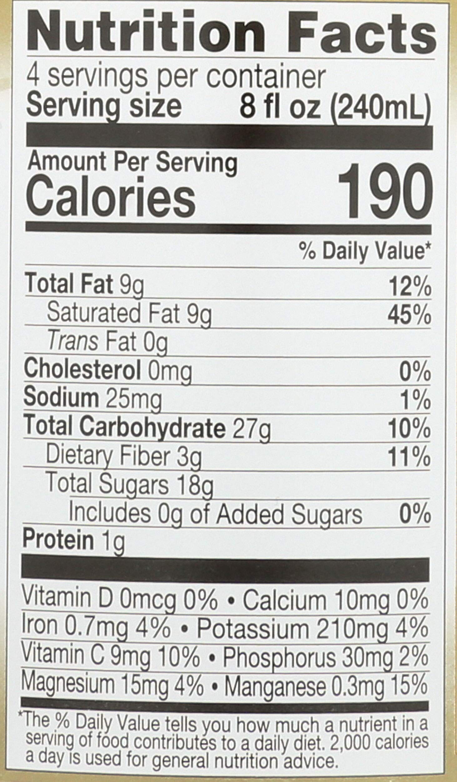 LAKEWOOD JUICE COCONUT MILK ORG, 32 FO