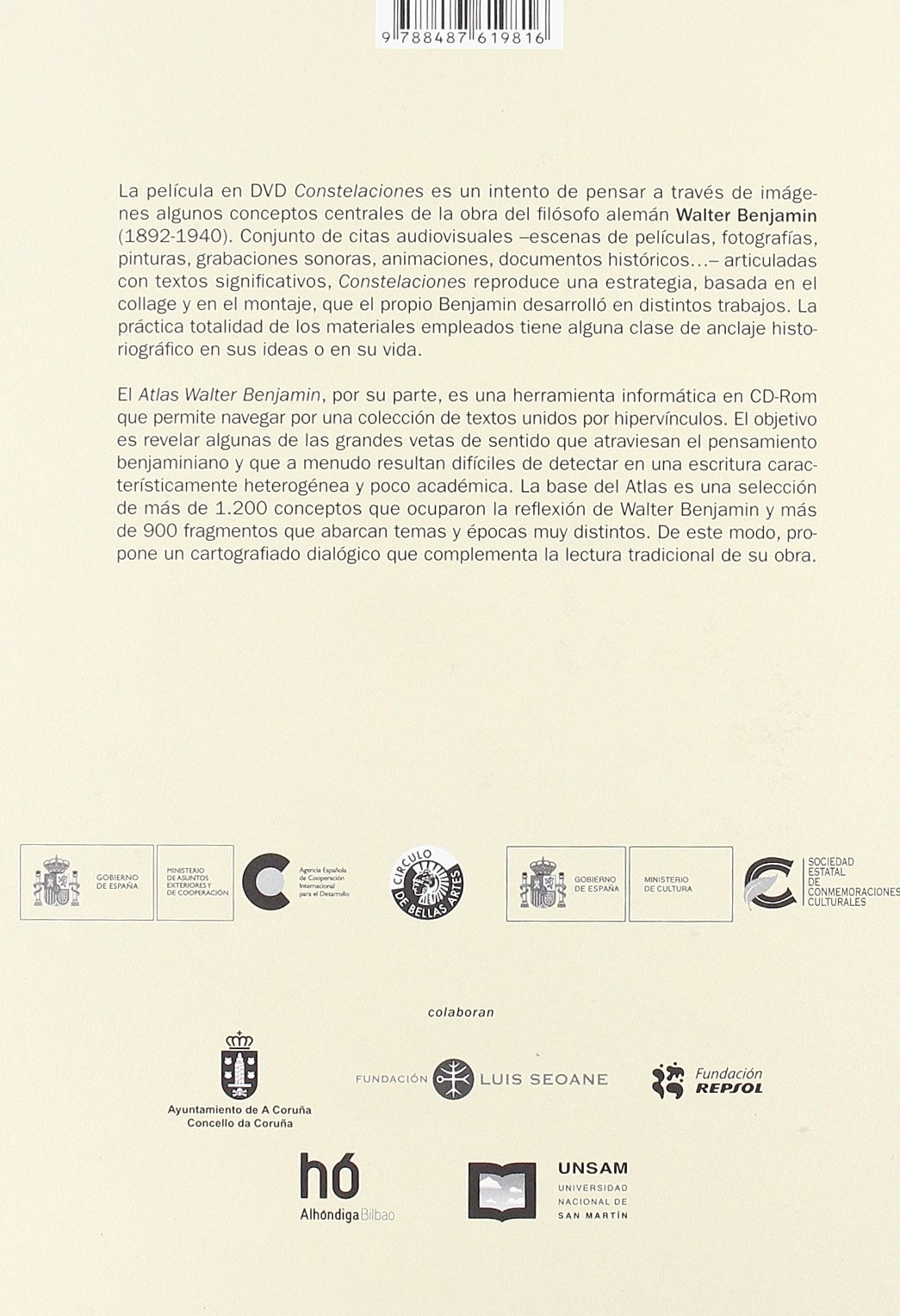 Atlas Walter Benjamin Constelacio