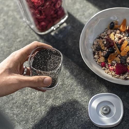 Miniatura 9 de ZWILLING Fresh & Save Cube Organizador de almacenamiento de 3 piezas, juego de especias, organizadores y almacenamiento de despensa, plástico,