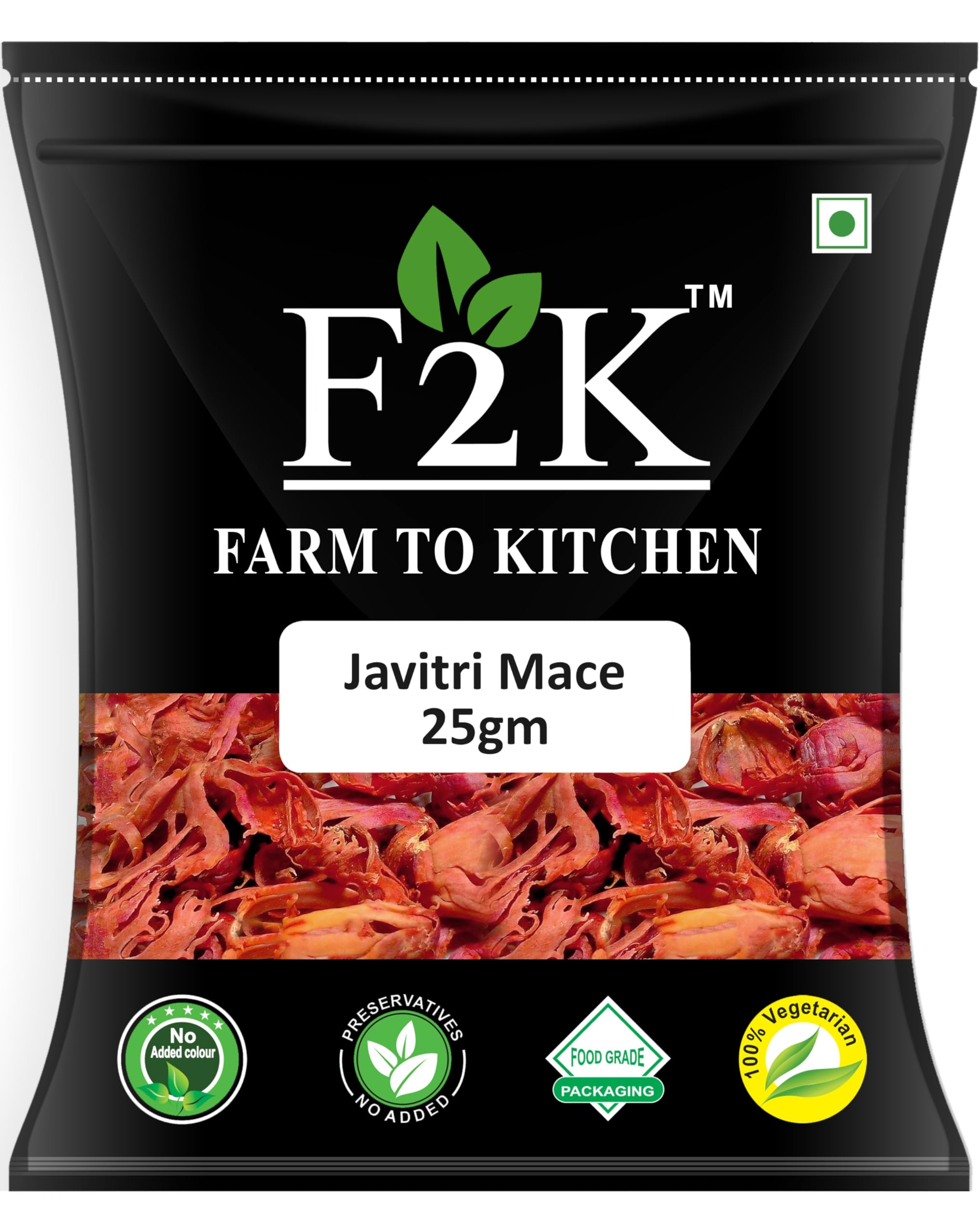 F2K Whole Javitri Mace Spice 25g - Nutmeg's Secret Weapon Aromatic Spices for Cooking Ethically Sourced for Your Authentic Dishes Javitri fool