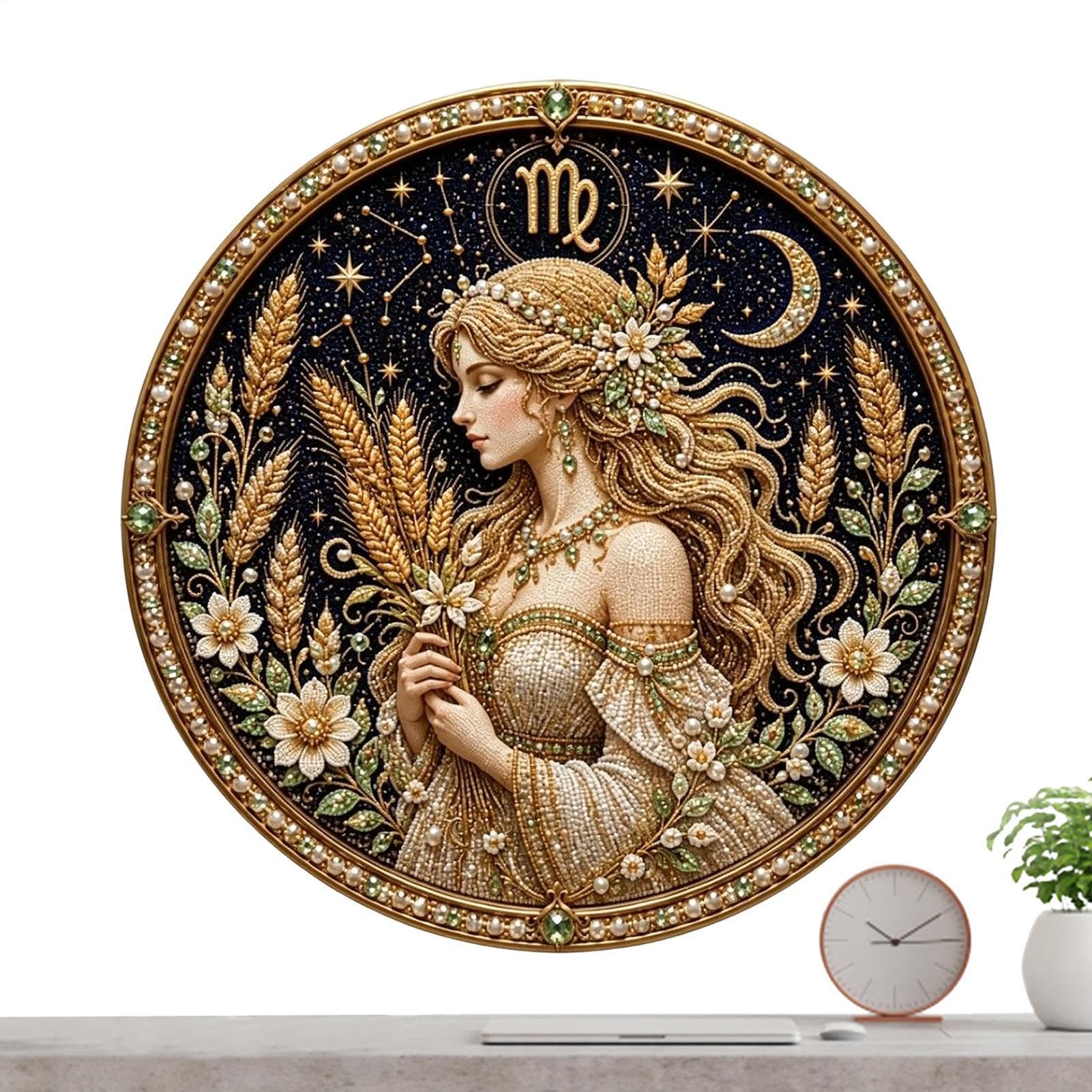 Pintura con diamantes de imitación completa para principiantes de arte de pared 8