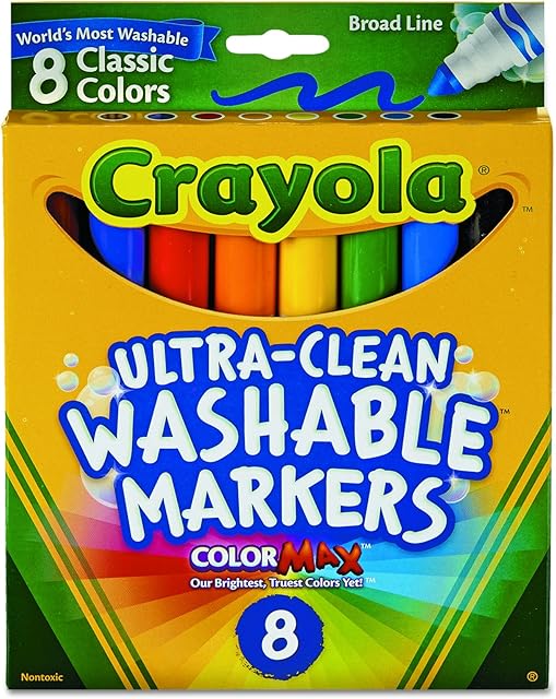 CRAYOLA Broad Line Washable Markers