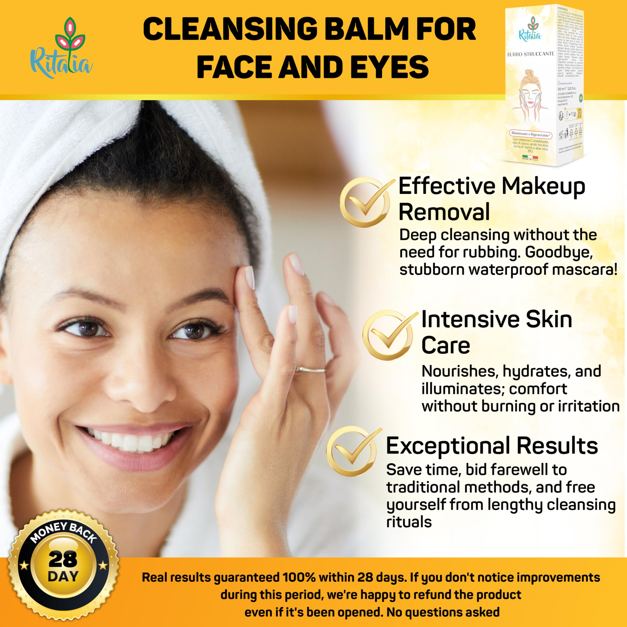 Ritalia® CLEANSING BALM 100ml - Image 2