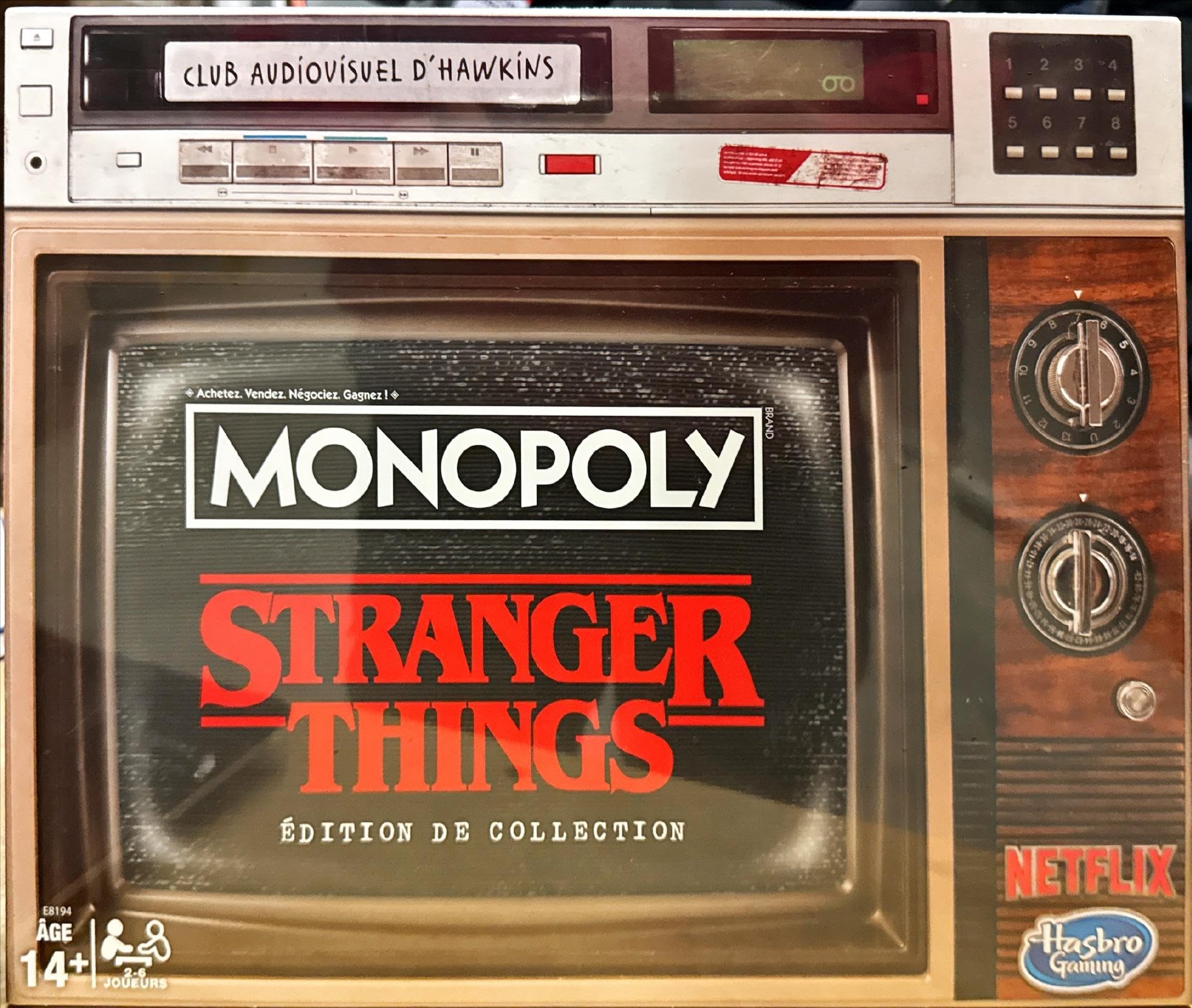 未開封　モノポリー　strangerthings hasbro モノポリー STRANGER THINGS Edition (新品未開封)