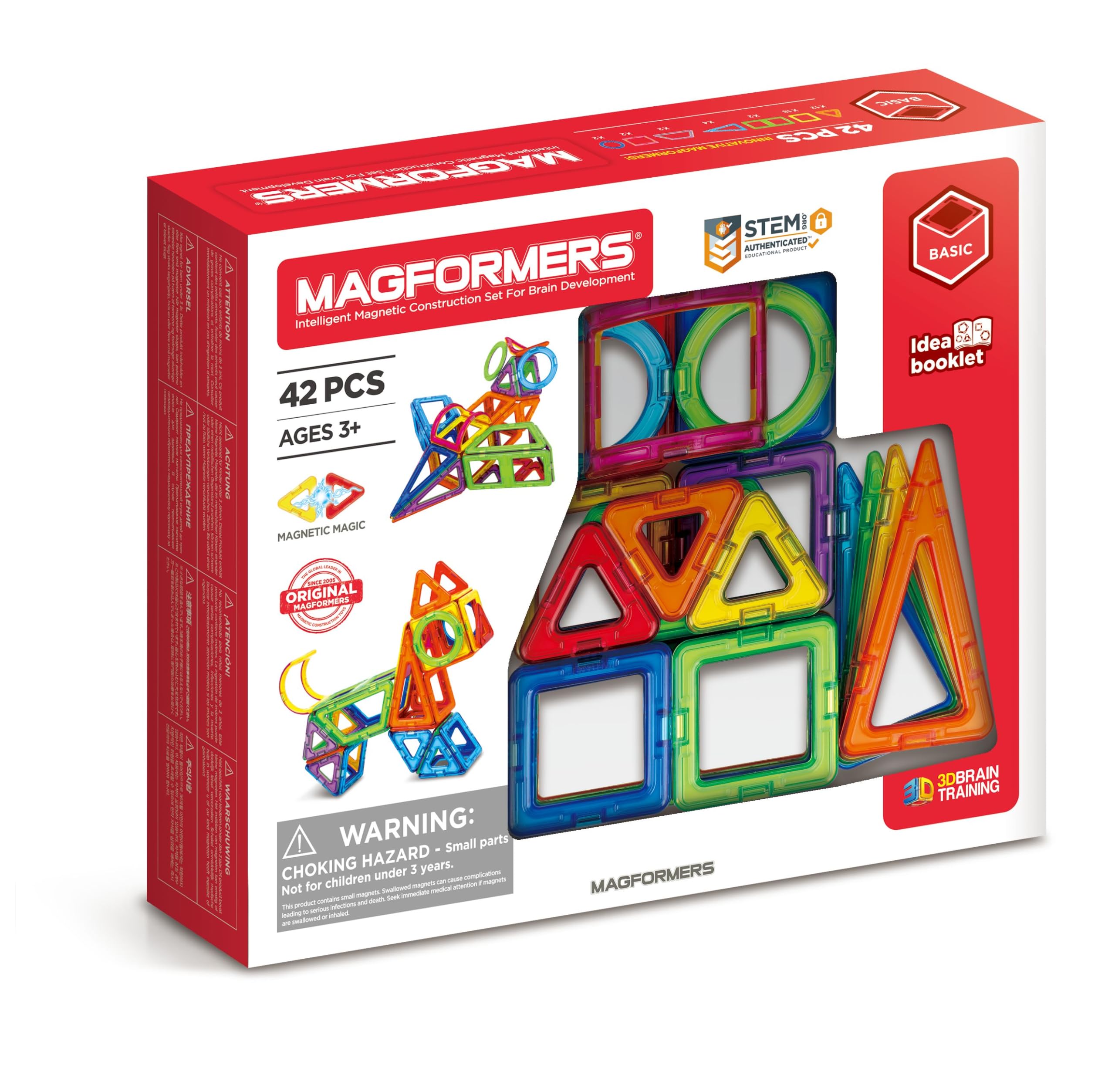 MAGFORMERS Basic 42 Set, Building Sets - Amazon Canada