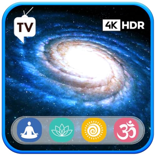 Galactic Serenity: Immersive 4K Space Exploration with Tranquil Music for Meditation and Concentration For Fire TV