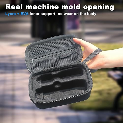 Miniatura 5 de FiTSTILL Bolsa de almacenamiento de viaje rígida de transporte y protección, compatible con Osmo Pocket 3 Creator Combo, kit de accesorios para