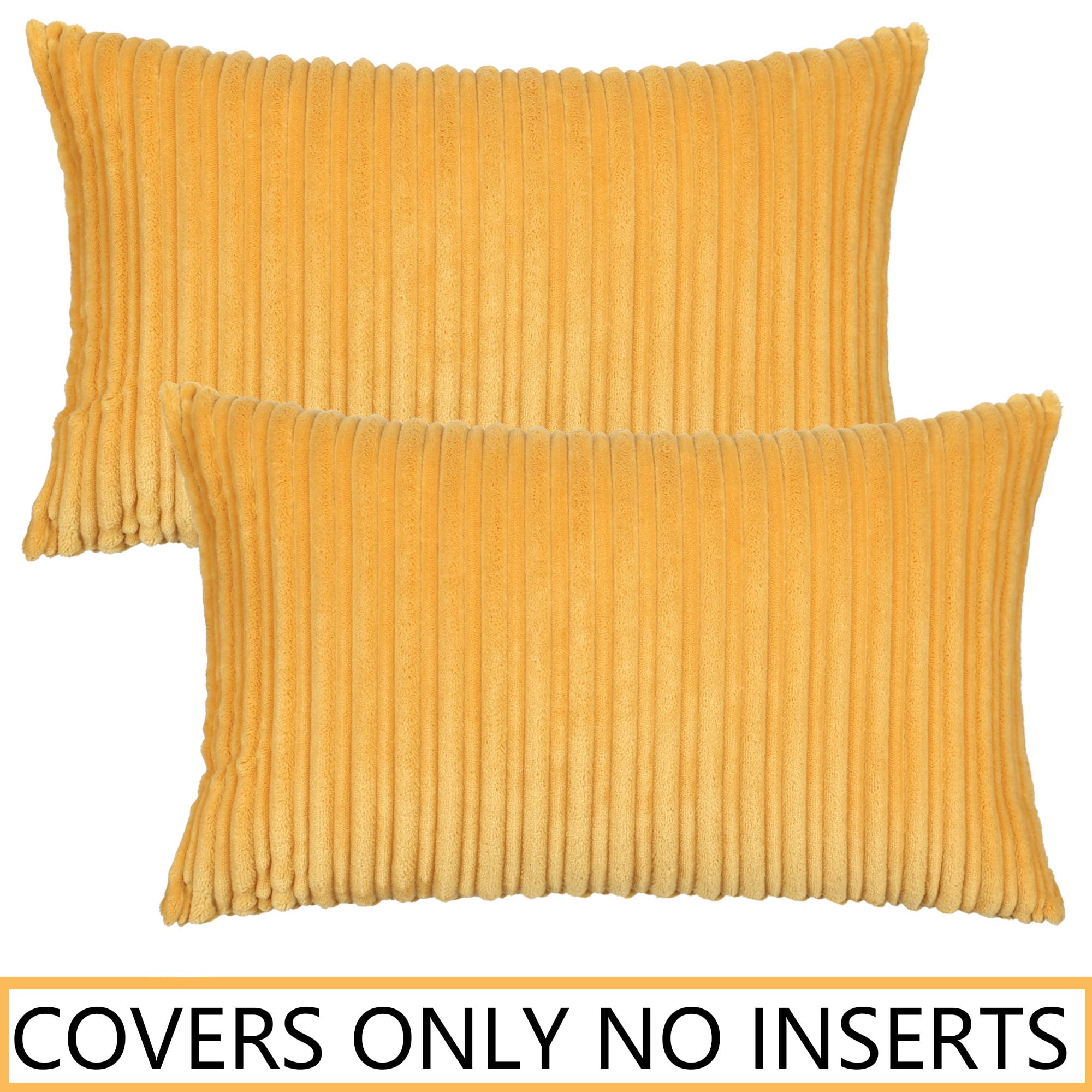 UGASa - Federa per cuscino decorativo in velluto a coste in velluto a coste per divano, 1 pezzo, 66 x 66 cm, 66 cm, colore: blu navy
