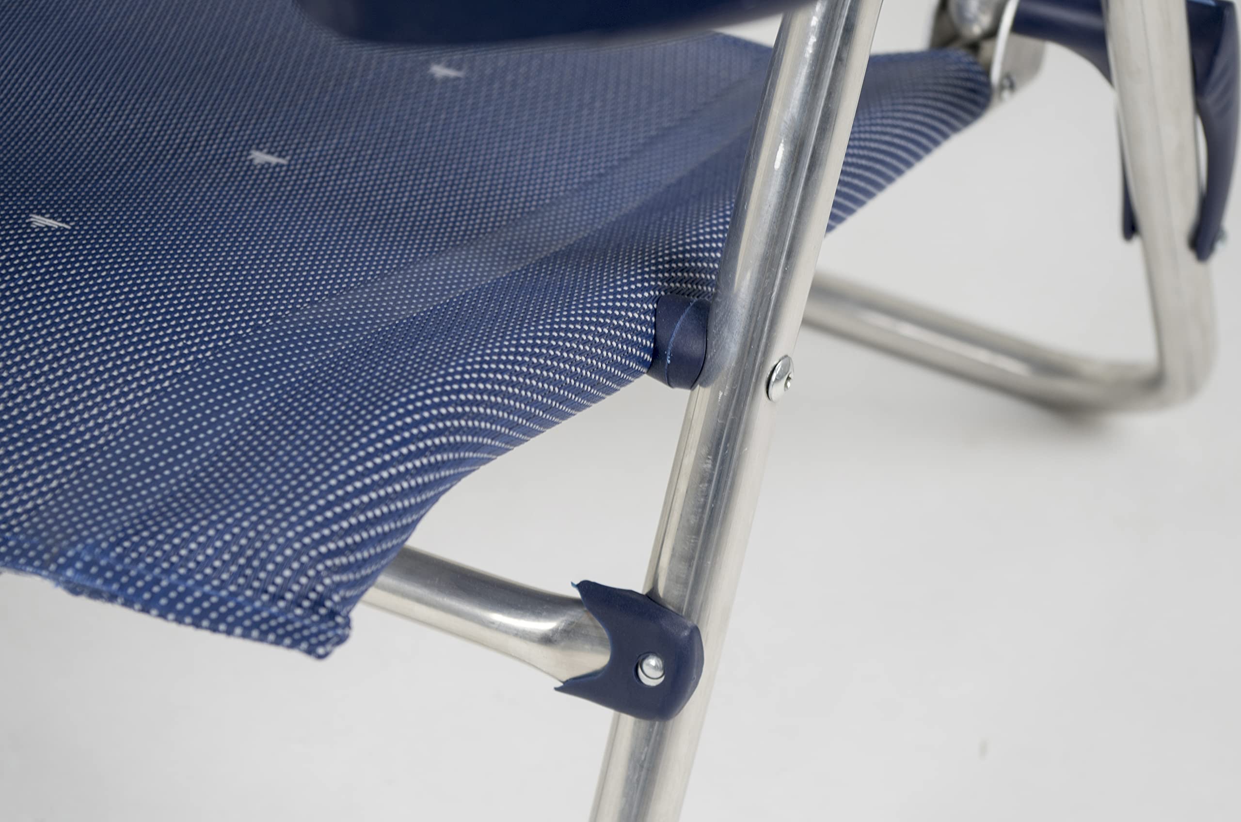 Crespo - Silla de Playa AL-205-M - Azul Marino - Aluminio - Multifibra